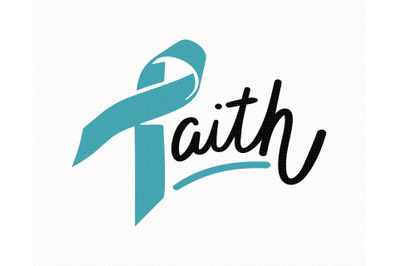 faith awareness ribbon SVG, PNG, DXF, clipart, EPS, vector