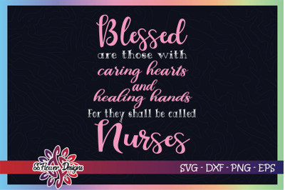 Blessed nurse quote Graphic