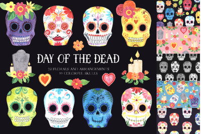 Day of the Dead - Mexican clipart