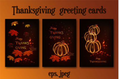 Thanksgiving greeting cards