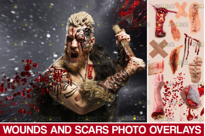 Wounds and scars Blood splatter photoshop overlay, Halloween png