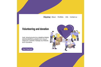 Charitable foundation, volunteer collect and donate, charity or help f