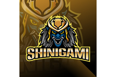 Shinigami sport mascot logo design