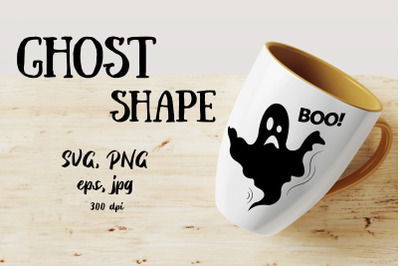 Ghost SVG vector shape