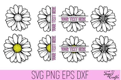 Daisy SVG Cut Files Pack