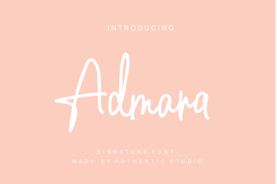Admara Font