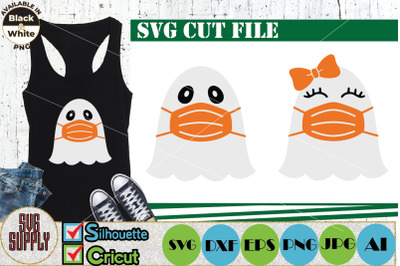 Halloween Ghost SVG Cut File