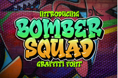 Bomber Squad Graffiti Font