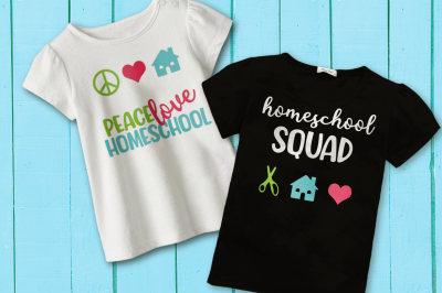 Homeschool Duo | SVG | PNG | DXF | EPS