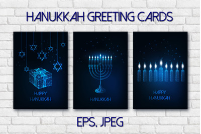 Hanukkah greeting cards