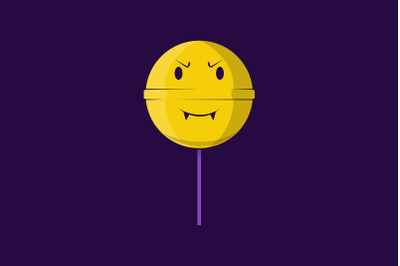 Halloween Icon Yellow Candy