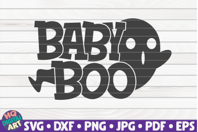 Baby boo SVG | Halloween quote