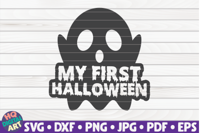 My first Halloween SVG | Halloween quote