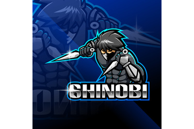 Shinobi esport mascot logo design