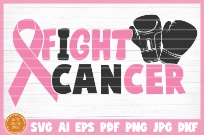Fight Breast Cancer SVG Cut File