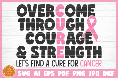 Breast Cancer Find A Cure SVG Cut File