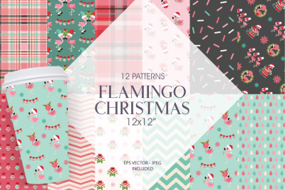 Flamingo Christmas