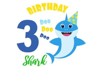 Free Free 303 1St Birthday Baby Shark Svg Free SVG PNG EPS DXF File