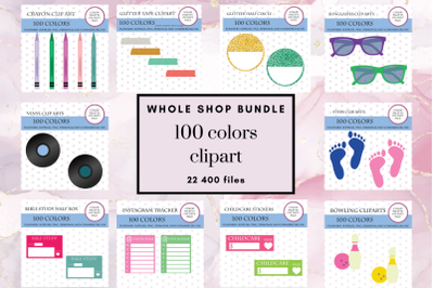 Whole Shop Stickers Bundle, Entire Store Deal, The Essential And Functional Digital Stickers Bundle