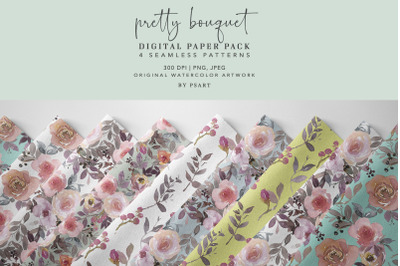 Digital Paper Pack Seamless Patterns Collection