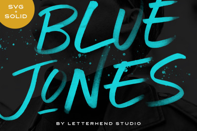 Blue Jones - SVG Font