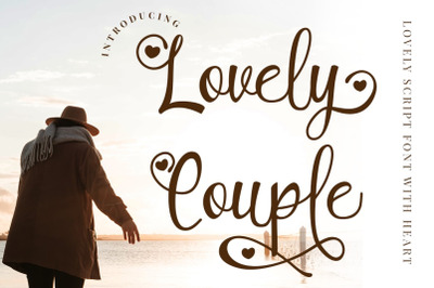 Lovely Couple - Romantic Script With Heart