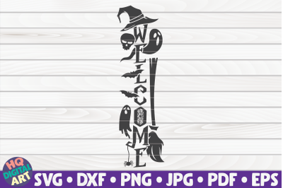 Welcome SVG | Halloween Porch Sign