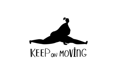 Keep on moving background