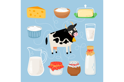 Cow and dairy products