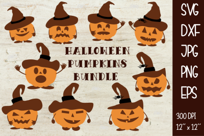 Halloween bundle Sublimation or Cutting SVG DXF PNG EPS JPG.