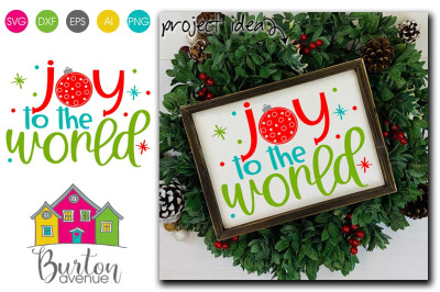 Joy to the World Christmas SVG| Christmas SVG File