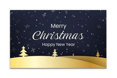 Christmas greeting background design