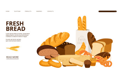 Bakery landing page