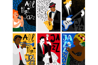 Jazz music festival banners