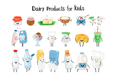 Dairy products for kids