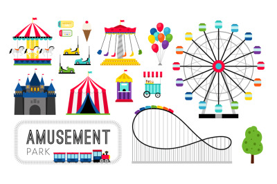 Amusement park elements