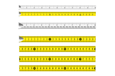 Ruler measuring tapes