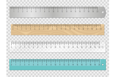 School ruler instruments