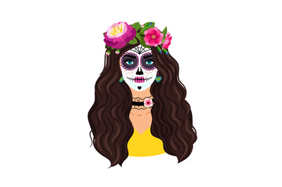 Day of the dead girl