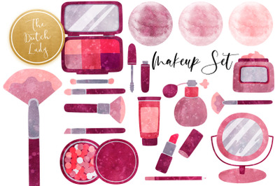 Makeup &amp; Beauty Clipart Set