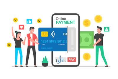 Online Payment concept