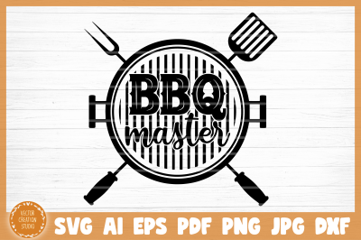 BBQ Grill Master SVG Cut File
