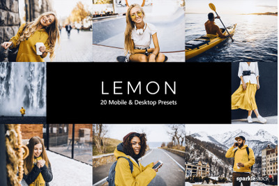 20  Lemon Lightroom Presets &amp; LUTs