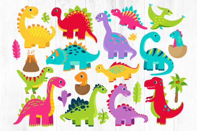 Dinosaur Clipart, Cute Dinosaurs, PNG