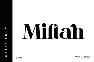 Miftah-Modern Serif Font