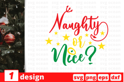 Naughty or nice, Christmas Quote