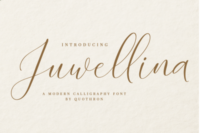 Juwellina Modern Calligraphy Font