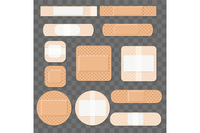 Treatment aids medical plaster