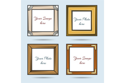 Cartoon picture frames