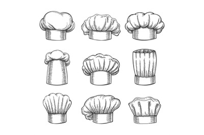 Cook chef hats